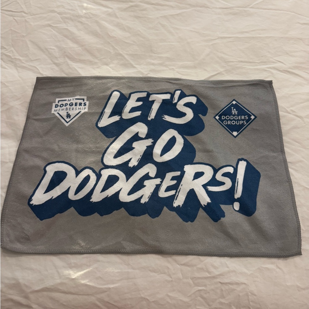 Los Angeles Dodgers Rally Towel Season ticket holder addition. 2024 WS